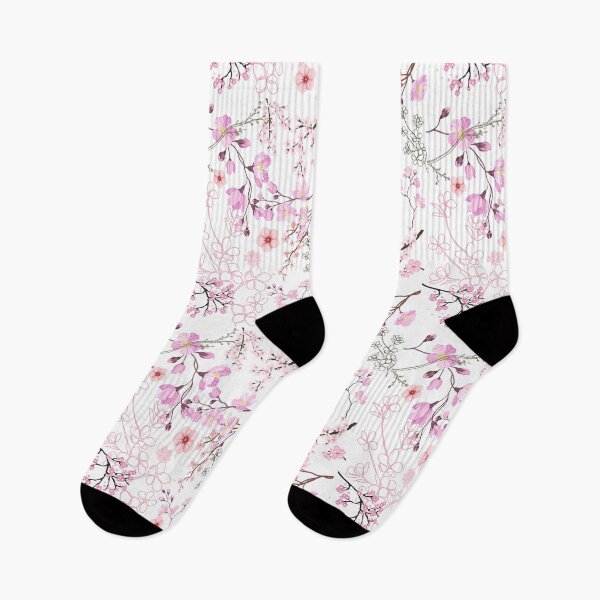Item preview, Japanese Cherry Blossoms Floral Multi Print Design Trendy designed and sold by LittleIconShop.