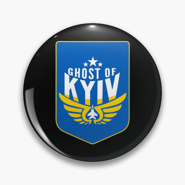 Item preview, The Ghost of Kyiv - I Stand With Ukraine designed and sold by Kamel Designs.