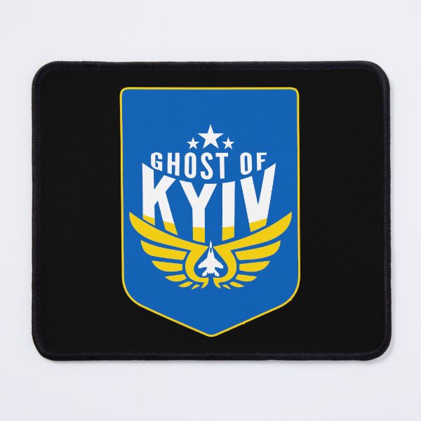 Item preview, The Ghost of Kyiv - I Stand With Ukraine designed and sold by Kamel Designs.