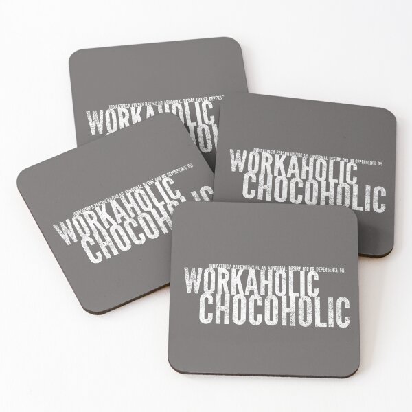 Item preview, Work and chocolate - funny meme - designed and sold by vibeno1.