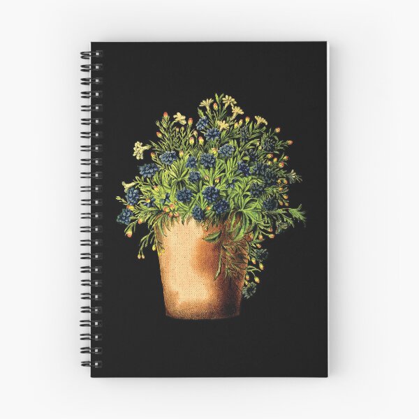 Item preview, Potted Wildflowers | Colorful Artwork |  designed and sold by VintagePlantJoy.