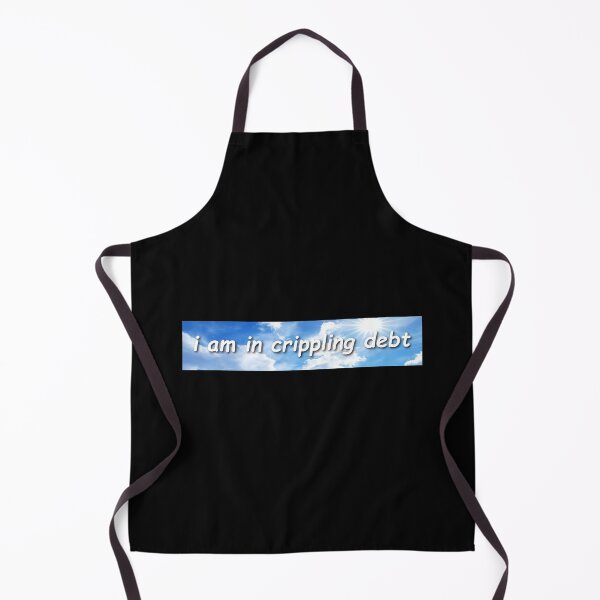 Item preview, I Am In Crippling Debt Bumper designed and sold by Sour Soul.