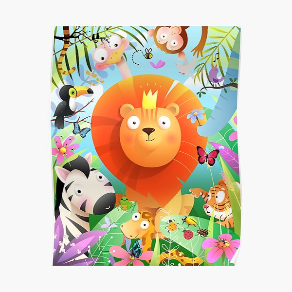 Welcome To The Jungle Poster By Kabir N Son Redbubble 