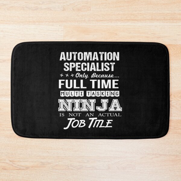 Item preview, Automation Specialist T Shirt - Ninja Job Gift Item Tee designed and sold by ritterdick.