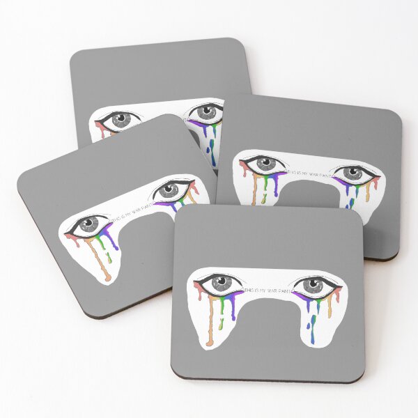 Item preview, This is my war paint rainbow crying eyes designed and sold by system51.