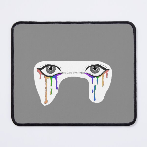 Item preview, This is my war paint rainbow crying eyes designed and sold by system51.