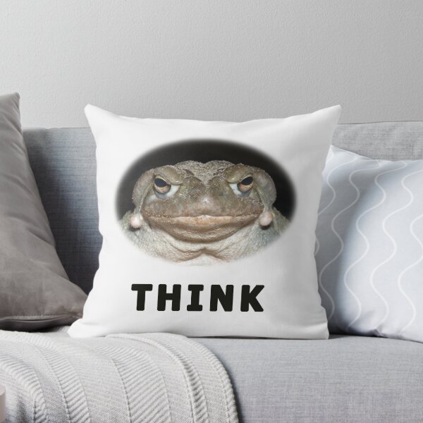 Intellektuelle Colorado River Toad Dekokissen