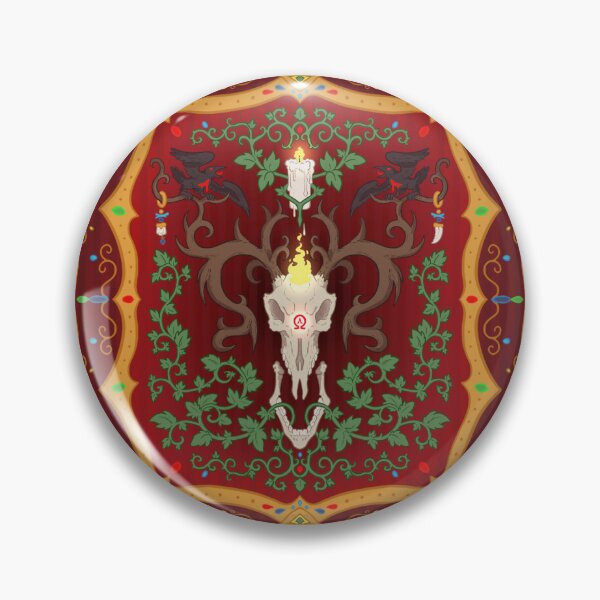 Item preview, Ornate Framed Deer Skull designed and sold by CarysBowenArt.