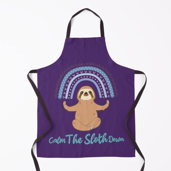 Item preview, Calm The Sloth Down Funny Pun My Spirit Animal designed and sold by MindfulMeta.