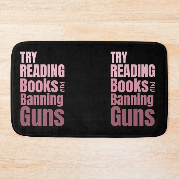 Item preview, Try Reading Books And Banning Guns Pink Trendy designed and sold by RihabPrint.
