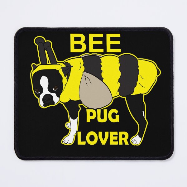 Item preview, Bee pug lover artistic dog design  designed and sold by SamRVstore.