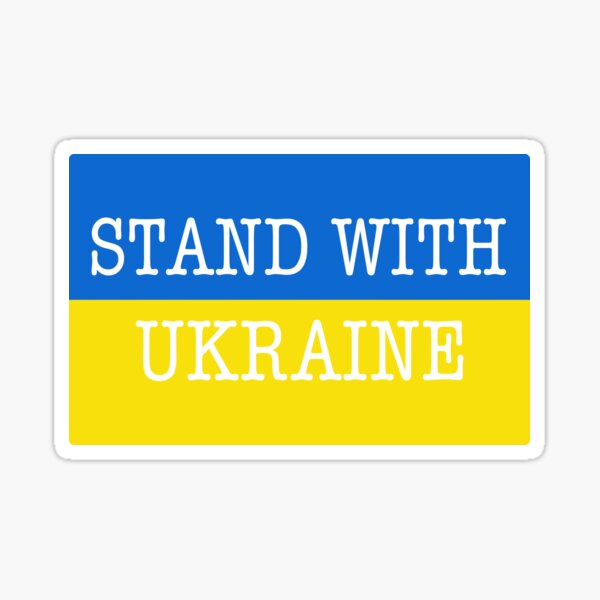 Item preview, Stand with Ukraine  designed and sold by RJtheFish.