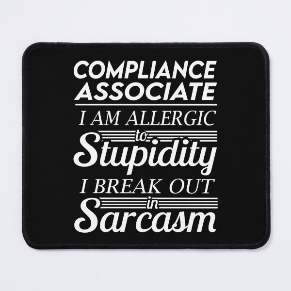 Item preview, Compliance Associate T Shirt - Sarcasm Job Gift Item Tee designed and sold by alexandraf49.