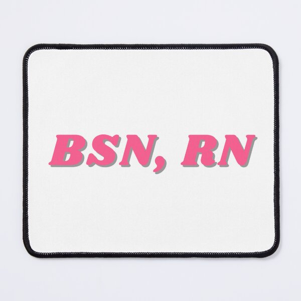Item preview, BSN, RN- Summer Color Palette, Pink designed and sold by CSdoodles.