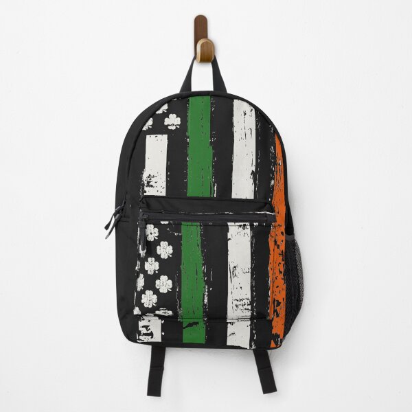 Item preview, St Patricks Day Shamrock Irish American Flag designed and sold by HappySchnapper.