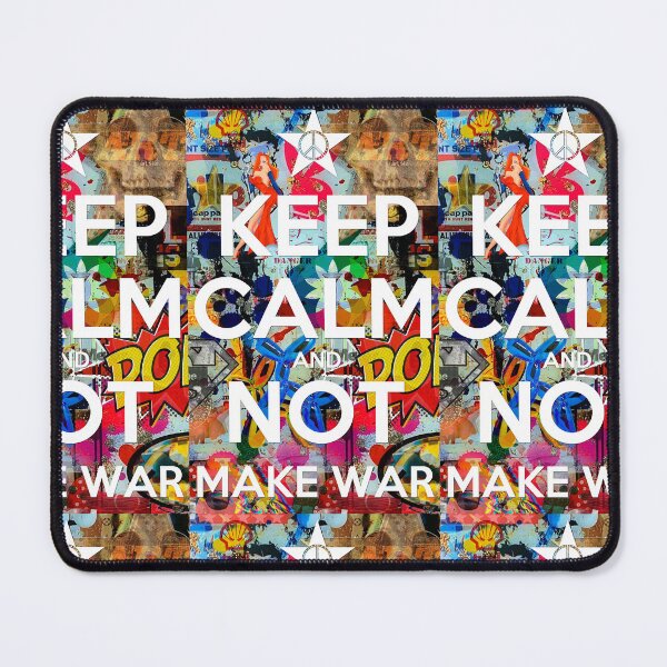Item preview, KEEP CALM AND NOT MAKE WAR designed and sold by FREE T-Shirts.