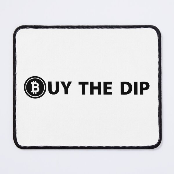 Item preview, Buy The Dip (Black & White) Cryptocurrency  designed and sold by Sucryptoz Store.