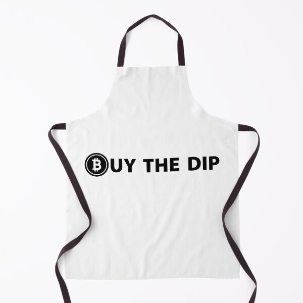 Item preview, Buy The Dip (Black & White) Cryptocurrency  designed and sold by Sucryptoz Store.