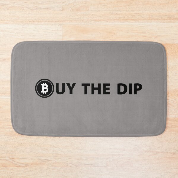 Item preview, Buy The Dip (Black & White) Cryptocurrency  designed and sold by Sucryptoz Store.