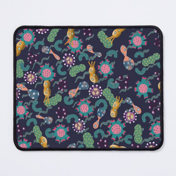 Item preview, microbe life illustration designed and sold by Pacesyte.