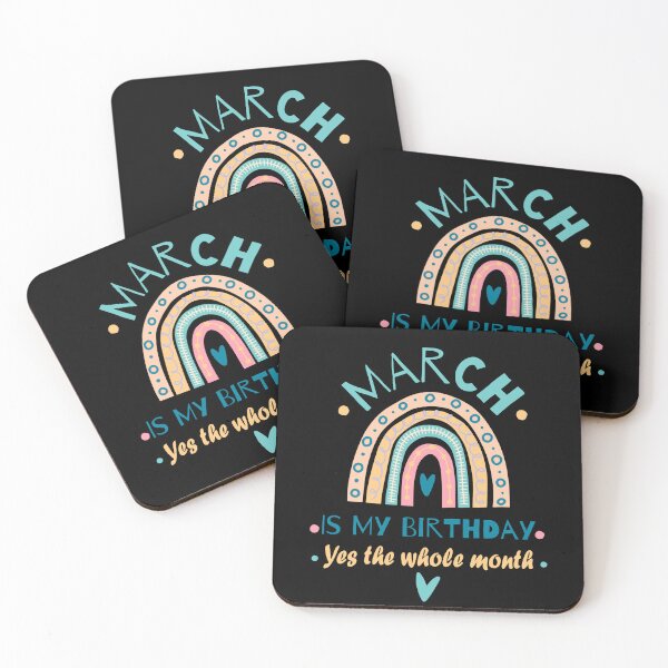 Item preview, March Is My Birthday Yes The Whole Month designed and sold by anh04.