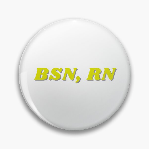 Item preview, BSN, RN- Summer Color Palette, Lemon designed and sold by CSdoodles.