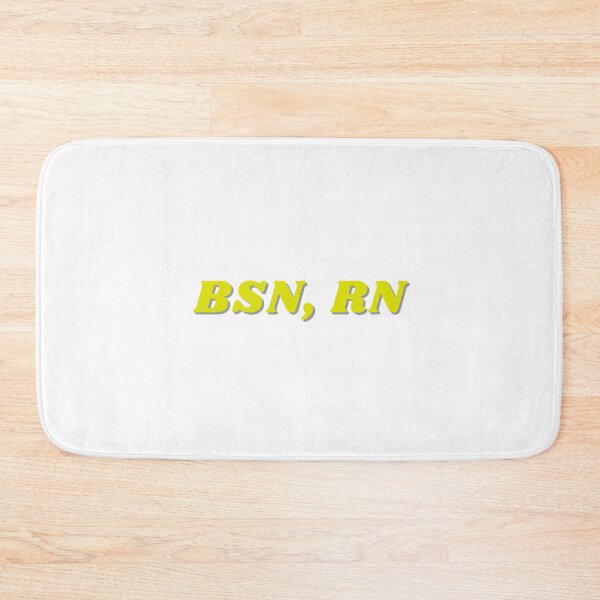 Item preview, BSN, RN- Summer Color Palette, Lemon designed and sold by CSdoodles.