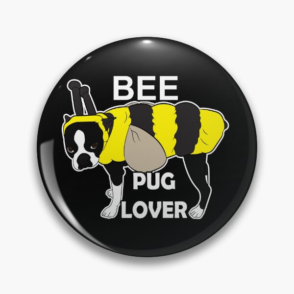 Item preview,  Bee pug lover artistic dog design style 2 designed and sold by SamRVstore.