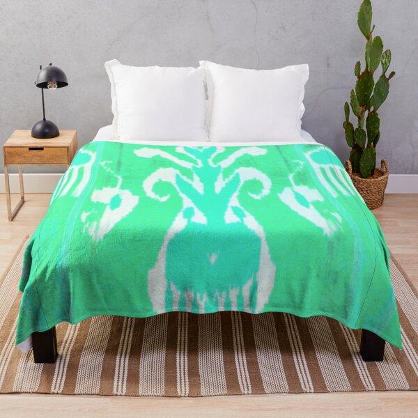 Aperçu de l'œuvre Modèle de fleur de tulipe ikat ouzbek créée et vendue par LeFabriqueOuz.