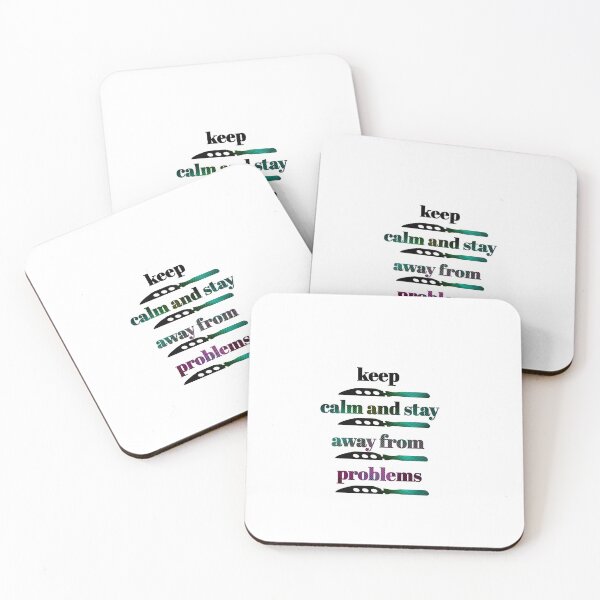 Item preview, Keep calm and stay  away from problems designed and sold by TaimToons.