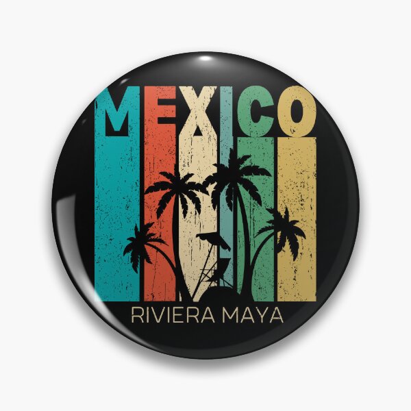 Item preview, Vintage Retro Mexico Riviera Maya Beach Design designed and sold by fahad4195.