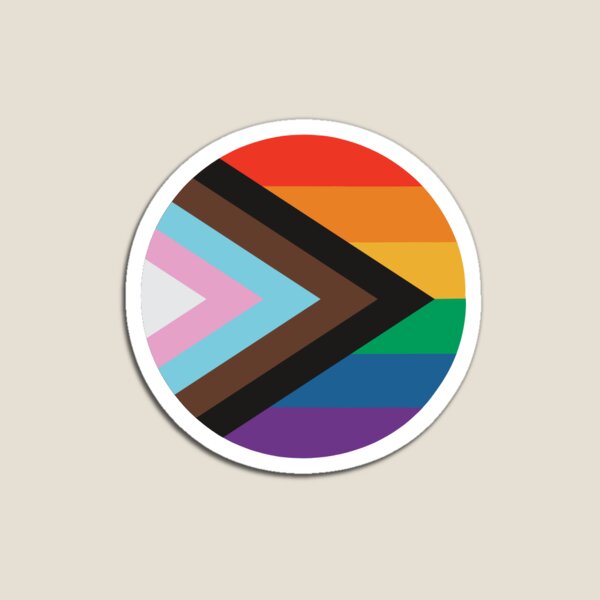 Item preview, Progress Pride Circle designed and sold by Zoe Elisabethh.