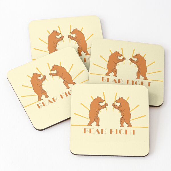 Item preview, Grizzly Bear Fight Boxing Match Smackdown designed and sold by Snoot-Store.