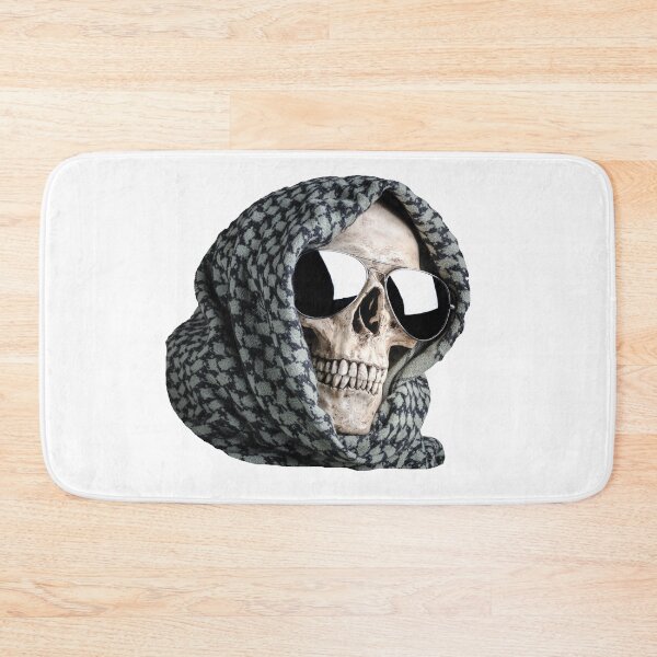 Item preview, Skull face in sun glasses and shemagh designed and sold by CrazyHowCool.