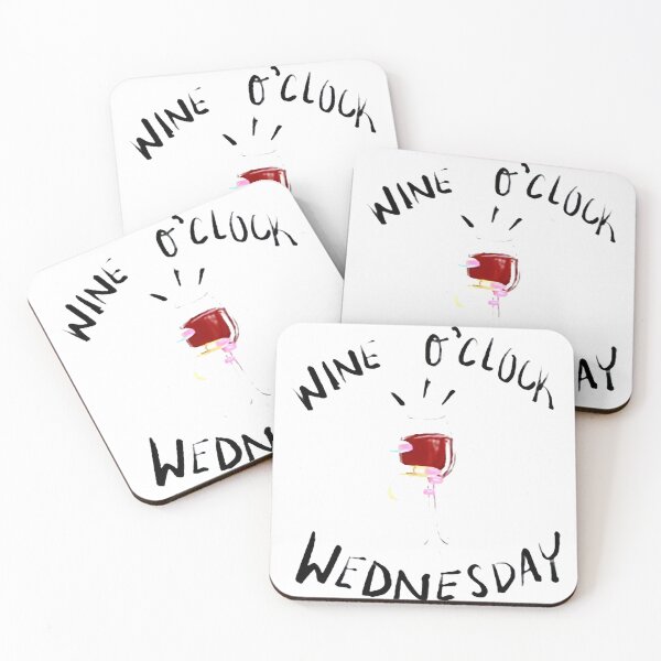 Item preview, Wednesday 9 o color warning The girls are drinking again Drink Wine Love wine Red Wine Idea Gift Premium Apparel Funny Holiday Xmas designed and sold by DesignByHeartUK.