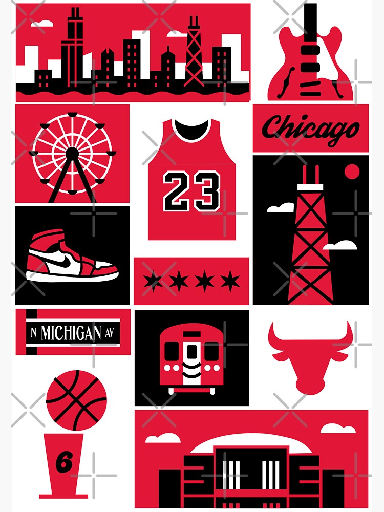 Chicago Sticker by lounesartdessin