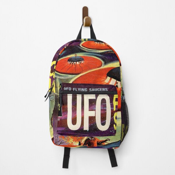 Item preview, UFO FLYING SAUCERS retro comic cover - Vintage Art from 1968 designed and sold by RetroTeeStudio.