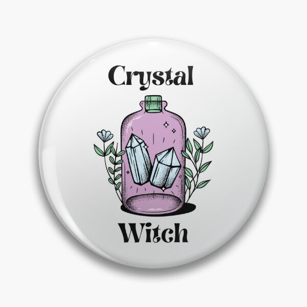Item preview, Crystal Witch Jar designed and sold by alybugg.