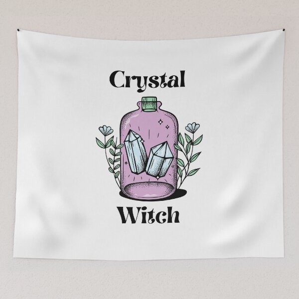 Item preview, Crystal Witch Jar designed and sold by alybugg.