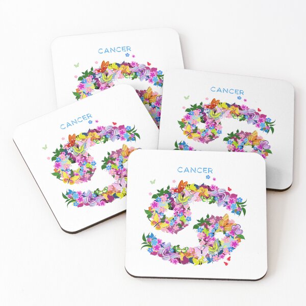 Item preview, Horoscope Flowers Cancer, Zodiac Flowers Cancer, Astrology Symbol designed and sold by podekom.