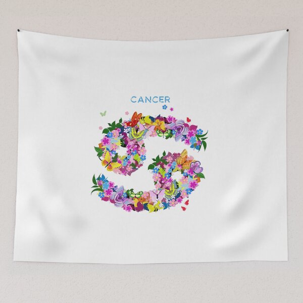 Item preview, Horoscope Flowers Cancer, Zodiac Flowers Cancer, Astrology Symbol designed and sold by podekom.