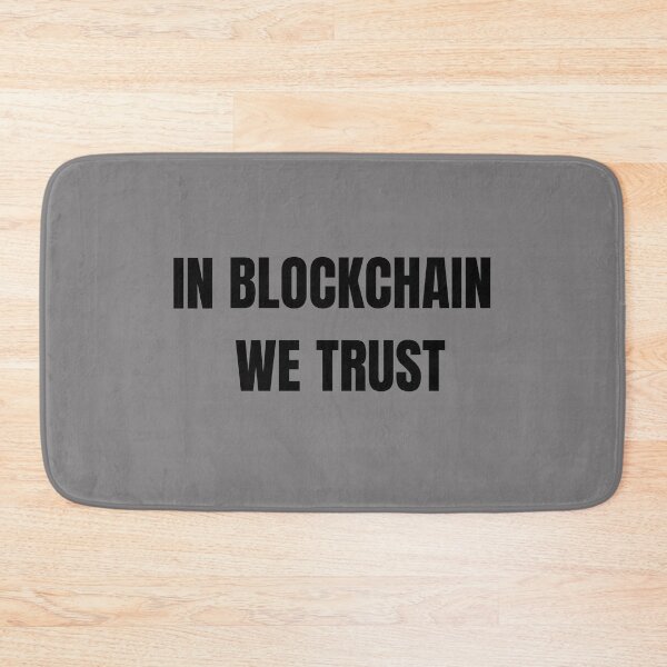 Item preview, In Blockchain We Trust - Cryptocurrency designed and sold by Sucryptoz Store.