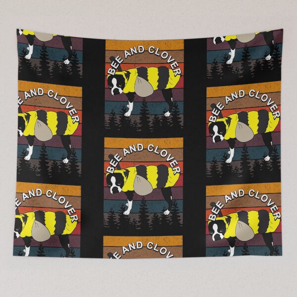 Item preview, Beeandclover, funny artistic dog retro sunset distressed design  designed and sold by SamRVstore.