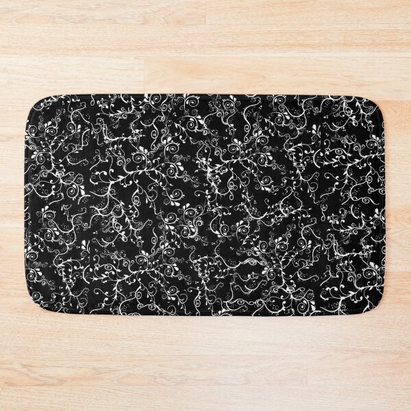 Item preview, White Leaf on Black Design designed and sold by RiadMannan.