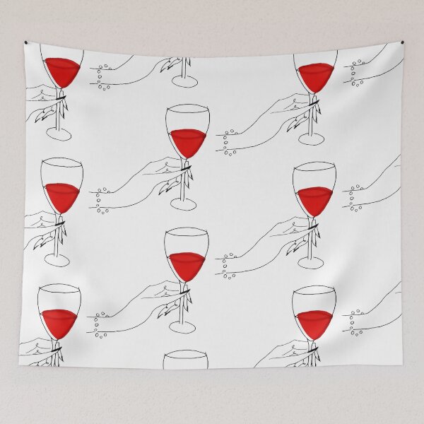 Item preview, Wednesday 9 o color warning The girls are drinking again Drink Wine Love wine Red Wine Idea Gift Premium Apparel Funny Holiday Xmas designed and sold by DesignByHeartUK.