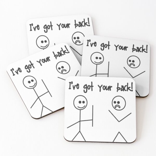 Item preview, I’ve got your back illustration premium design  designed and sold by truemoneyman.