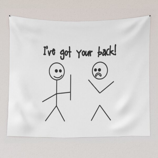 Item preview, I’ve got your back illustration premium design  designed and sold by truemoneyman.