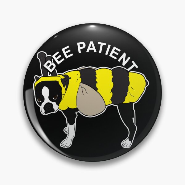 Item preview, Bee patient artistic dog design  designed and sold by SamRVstore.