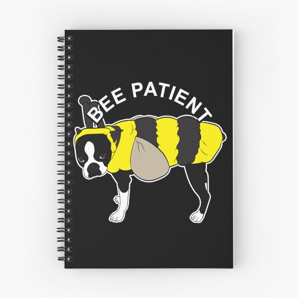 Item preview, Bee patient artistic dog design  designed and sold by SamRVstore.