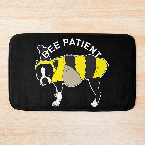 Item preview, Bee patient artistic dog design  designed and sold by SamRVstore.